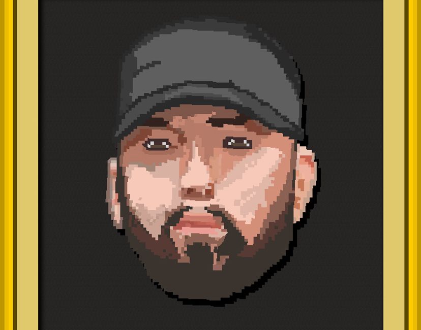 Nft Eminem Pixel Art