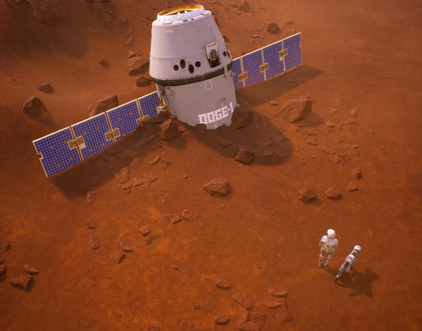 Nft #2 DOGE-1 Mission | 1/3