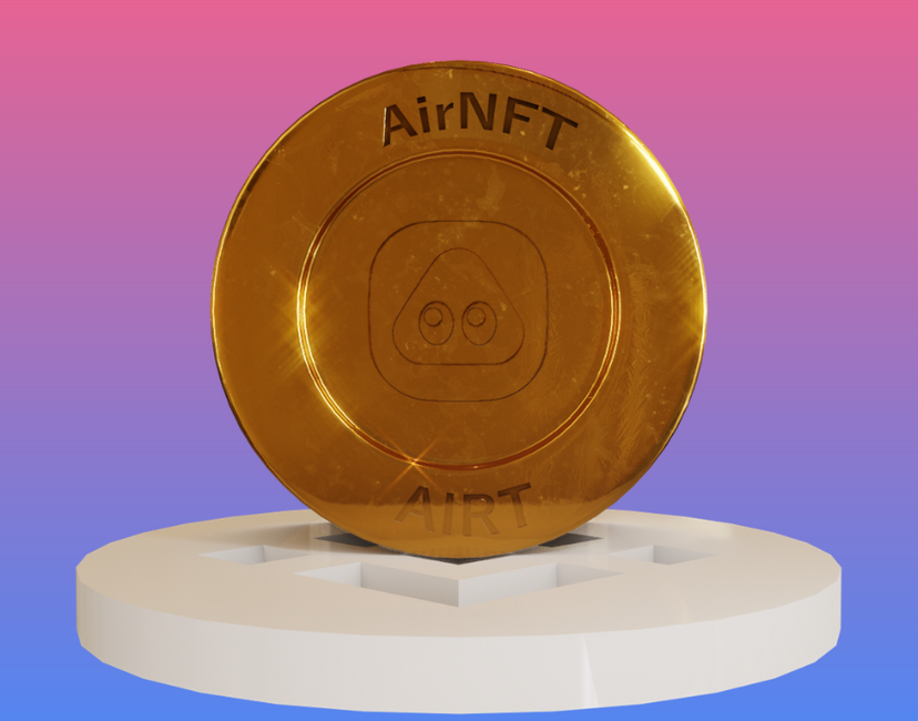 Nft AIRT Gold Coin #14