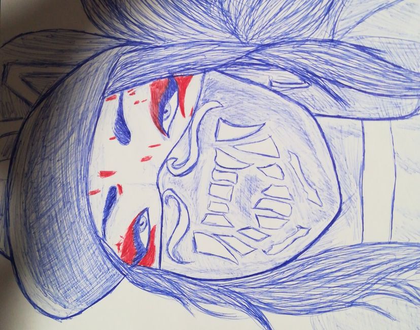 Nft AKALI pencil draw 