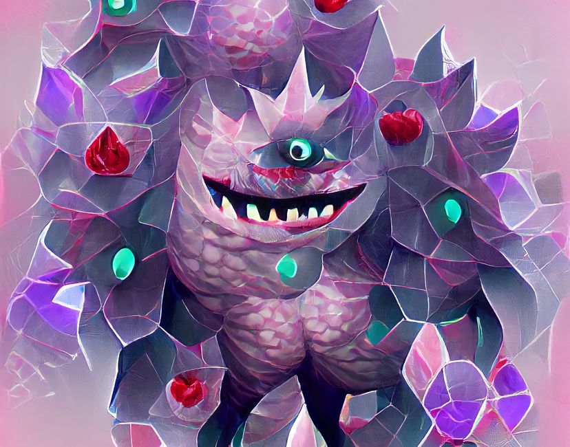 Nft Diamond Monster - DreamMonster