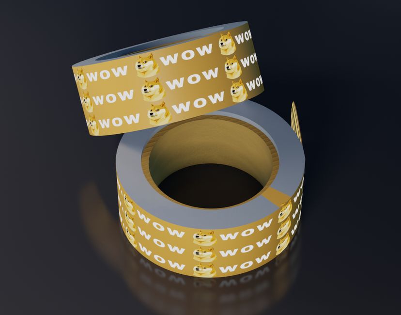 Nft Doge Tape - Intense Durability