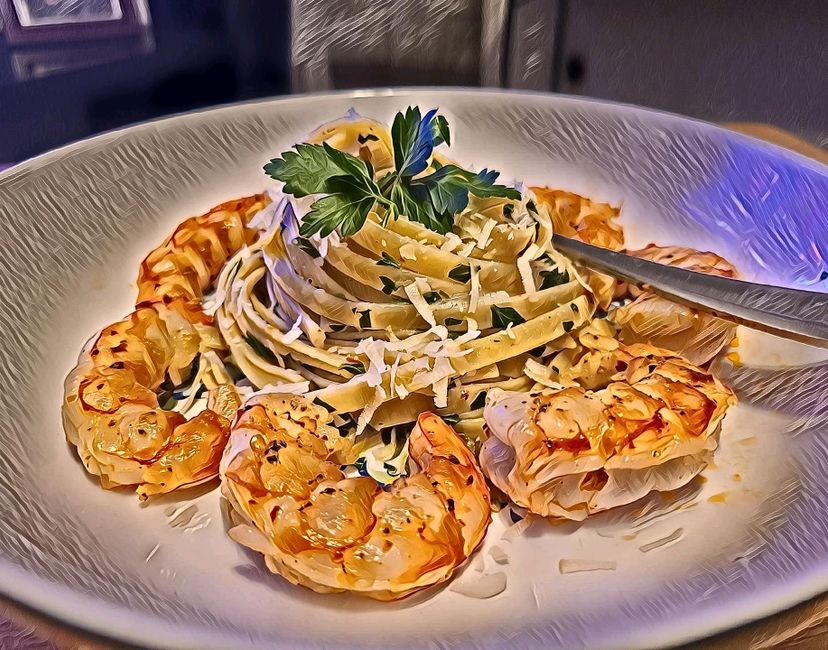 Nft Fettuccini aglio e olio