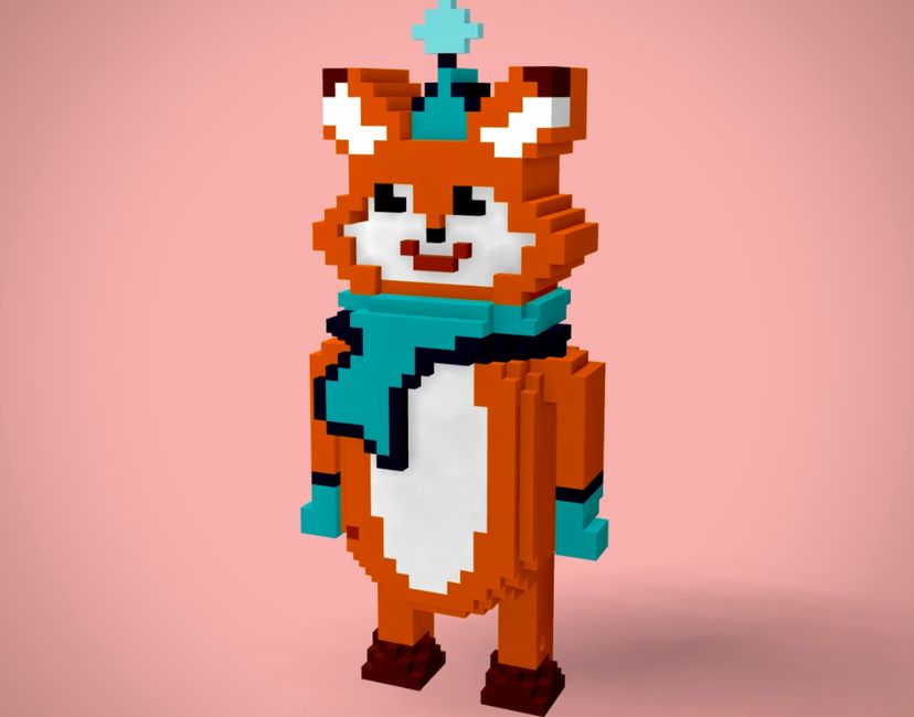 Nft 3D Fox
