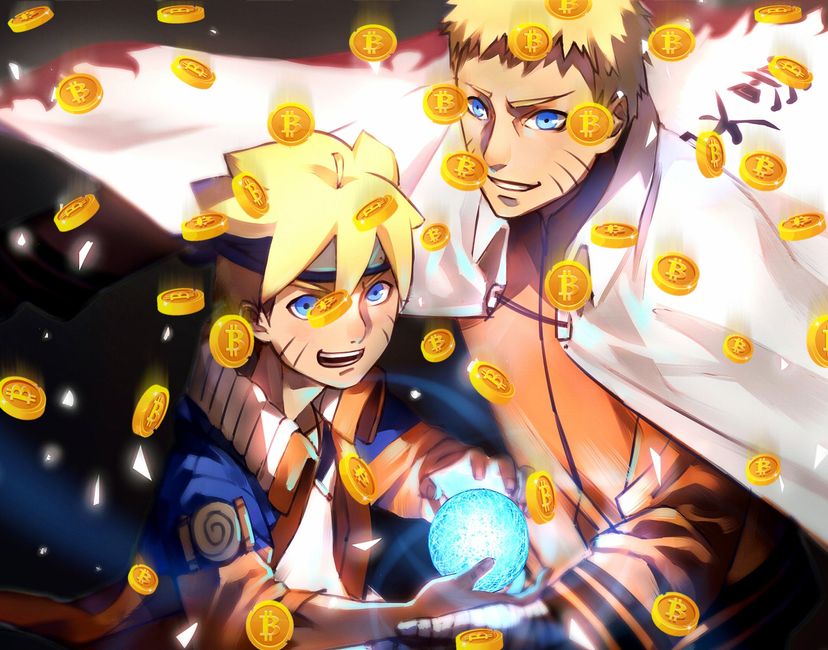 Nft Bitcoin x Naruto x Boruto