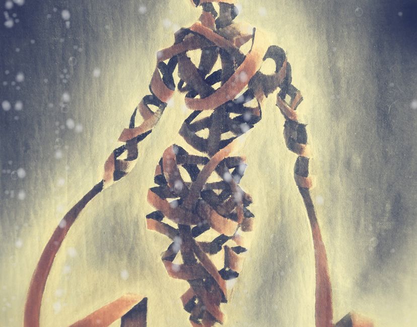 Nft spiral girl