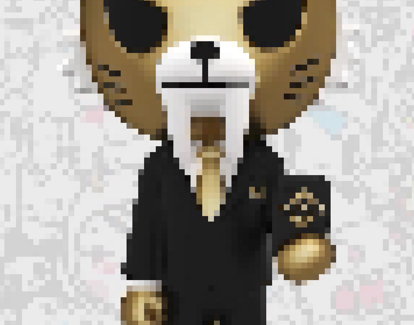 Nft BLACK BNB SALARYMAN #16 (pix)