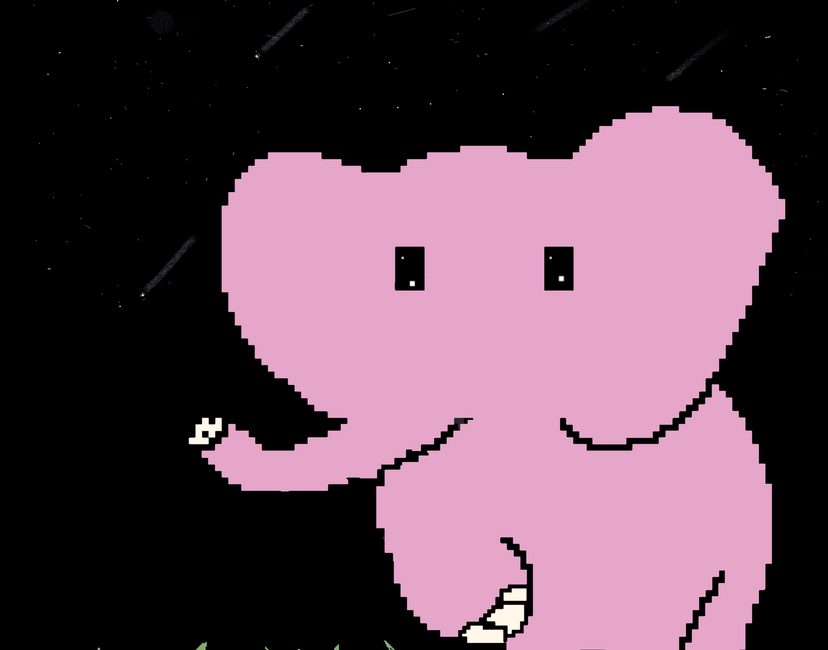 Nft Baby elephant 01