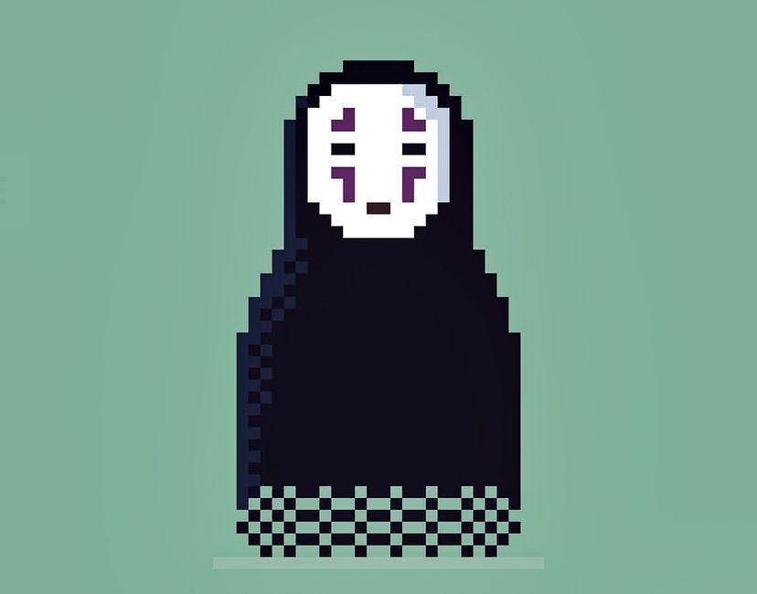 Nft ghibli pixel
