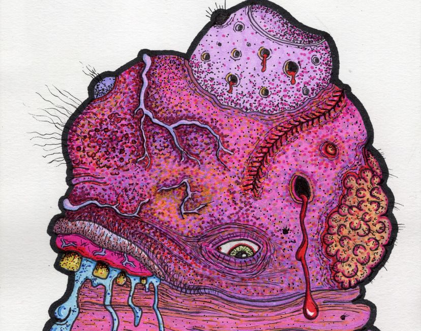 Nft Skin Lump #1 - Anguish