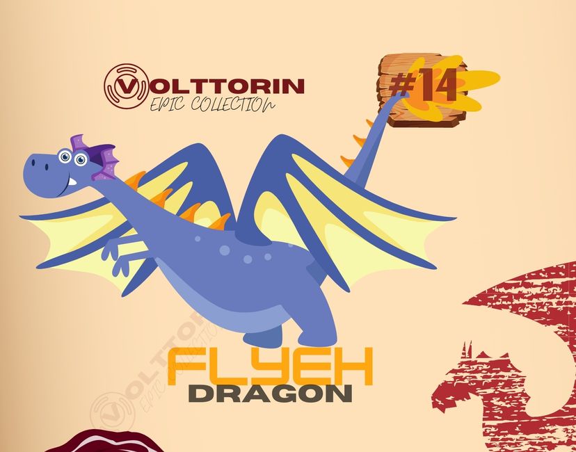 Nft #14 FLYEH Dragon