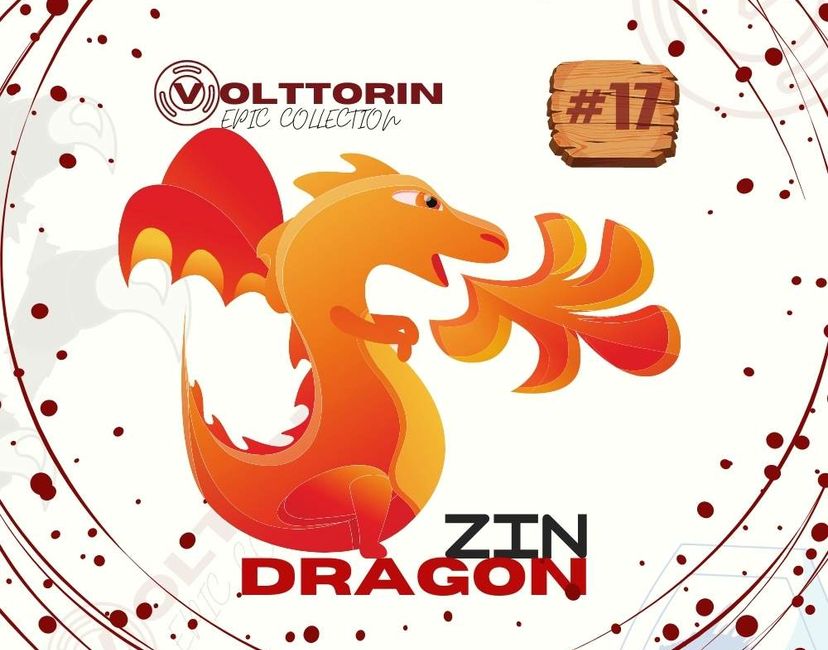 Nft #17 ZIN Dragon of Volttorin
