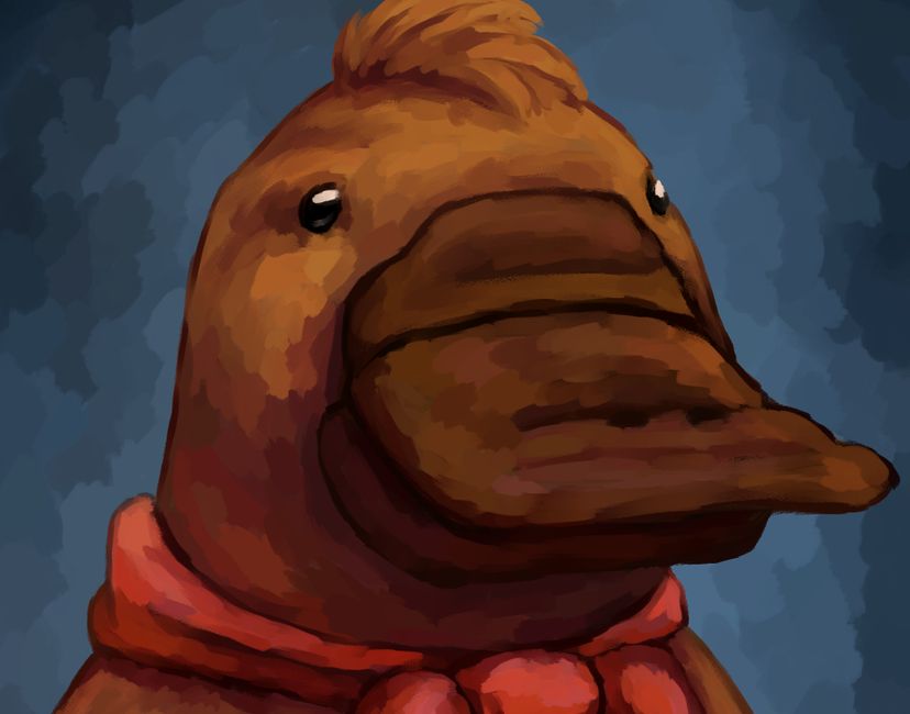 Nft Portrait of a platypus II