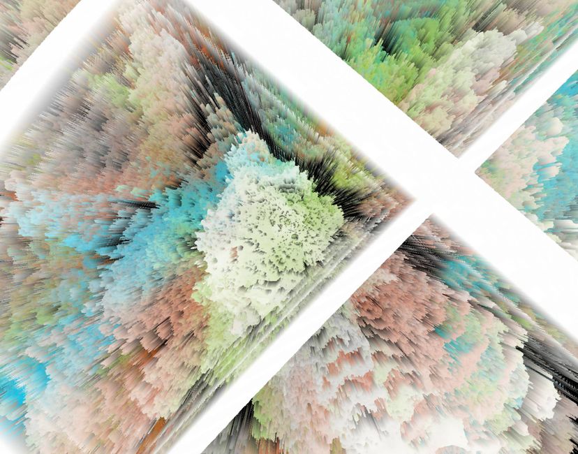 Nft Z-Axis Abstract #067
