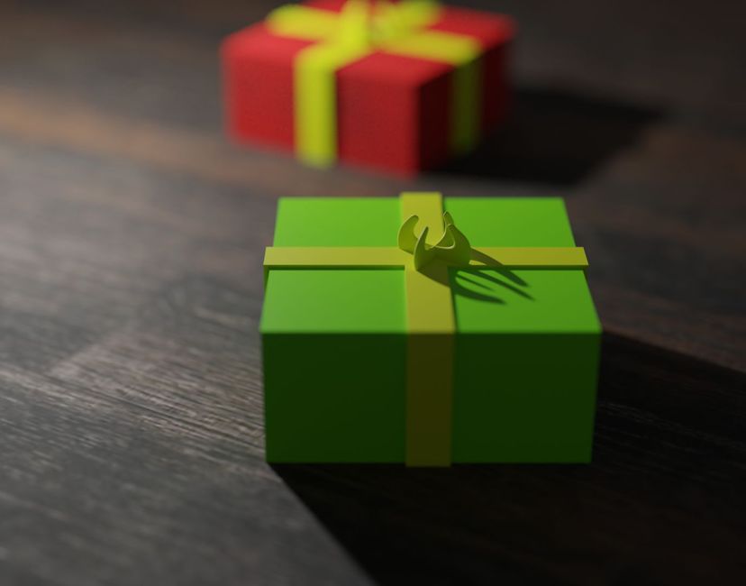 Nft Green Gift • 1/2