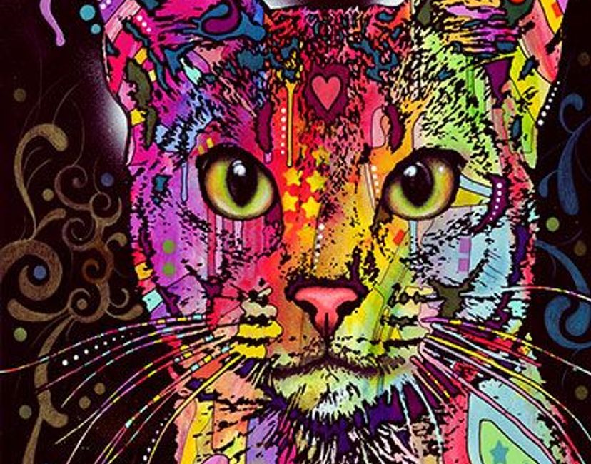 Nft Psychedelic Cat #01 Simba