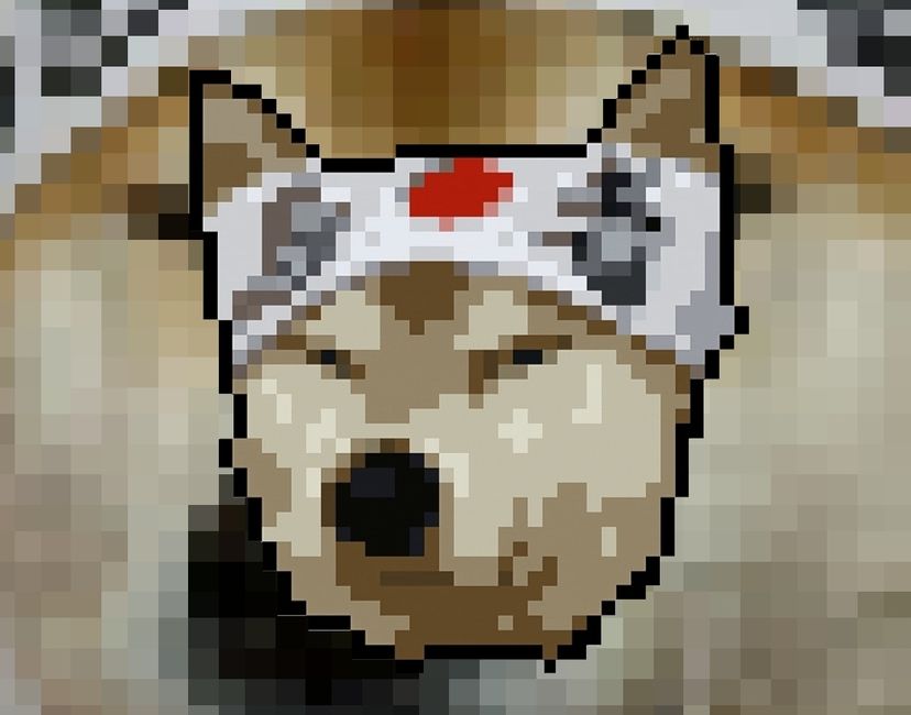 Nft Pixel Doge #12