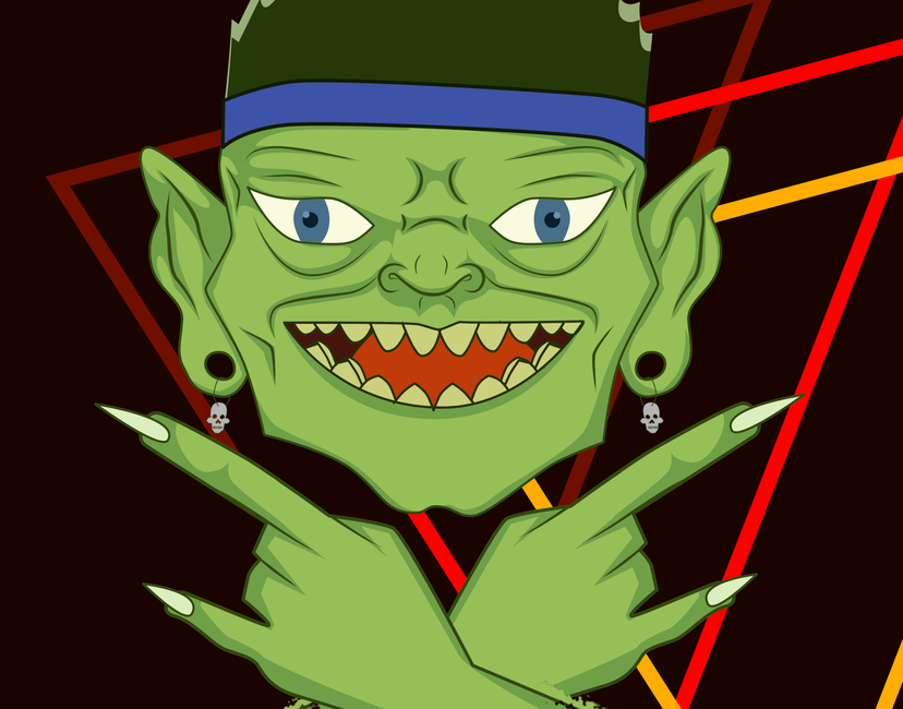 Nft Green Droog Punk