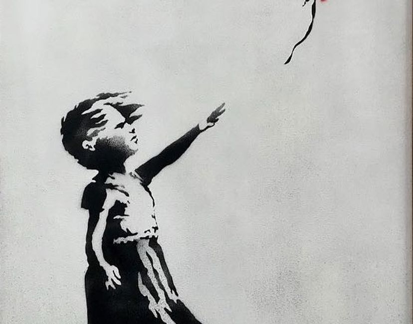 Nft Girl and Balloon