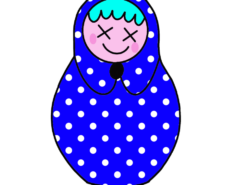 Nft polka dot matryoshka #3
