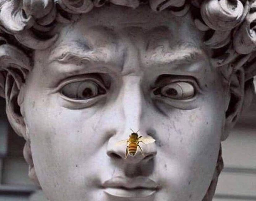 Nft Bee Statue