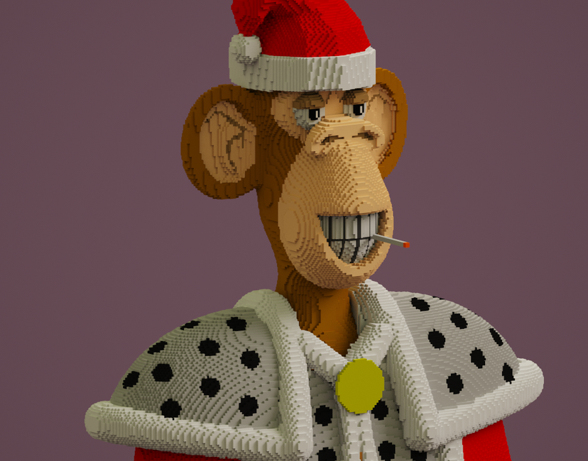 Nft Voxel Chimps #58