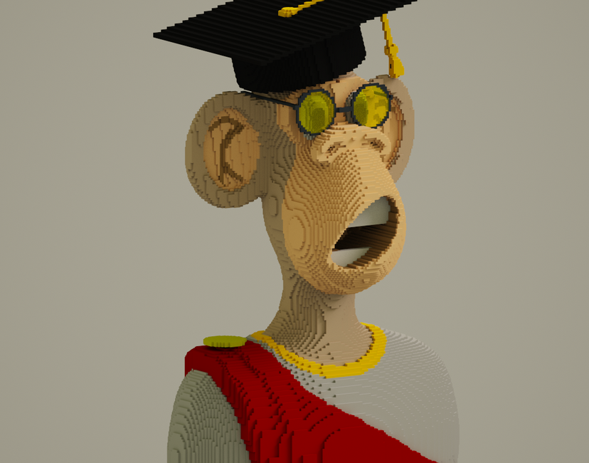 Nft Voxel Chimps #60