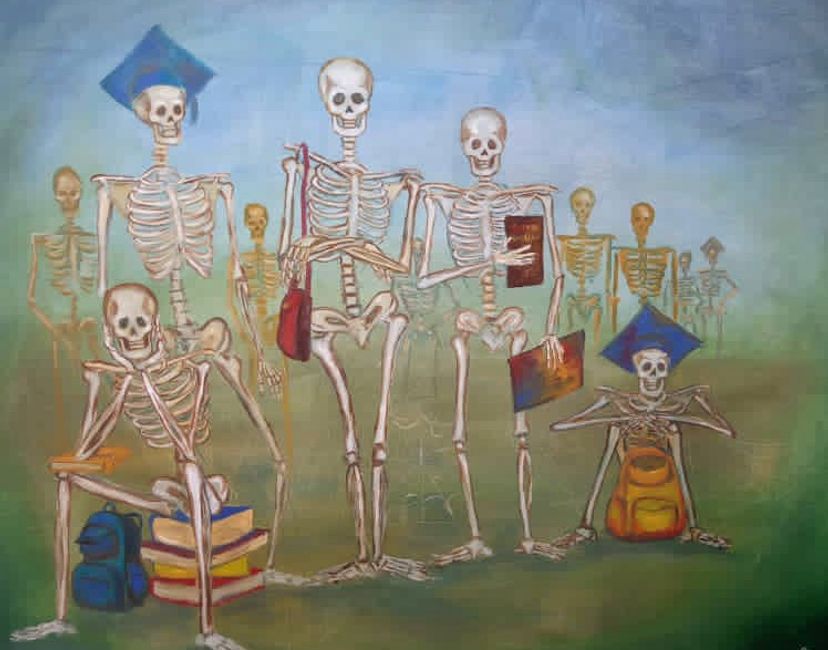 Nft Skeleton graduates #4