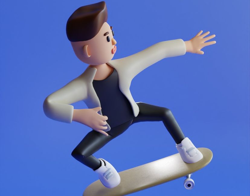 Nft Skate Boy - SC #2