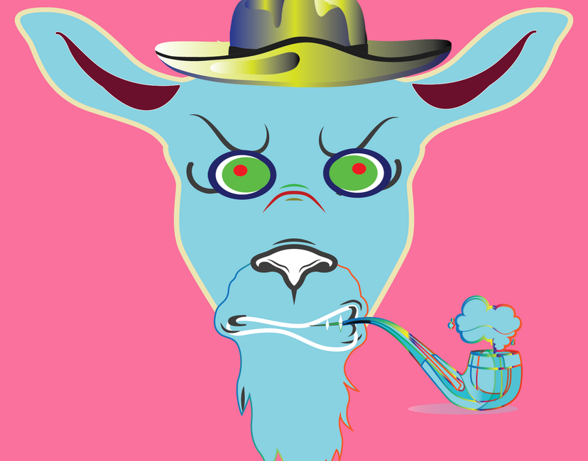 Nft Angry Goat