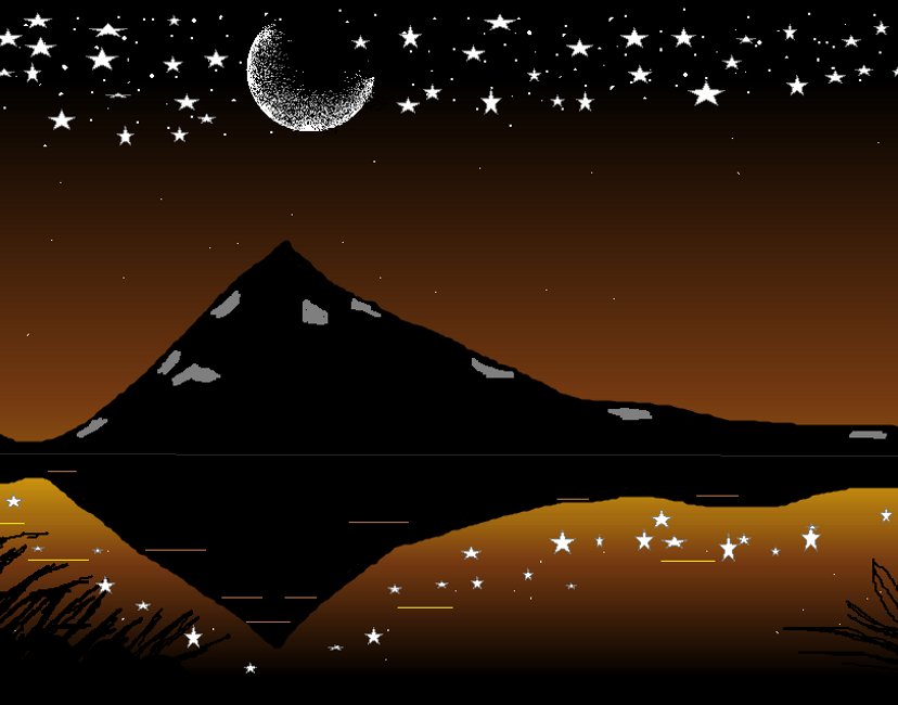 Nft Night sky drawing