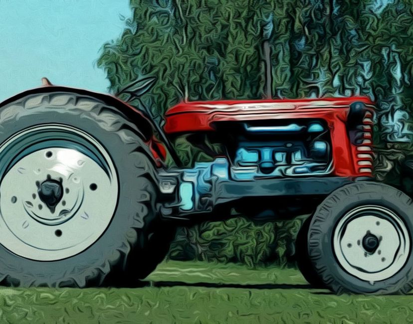 Nft Soviet tractor #9