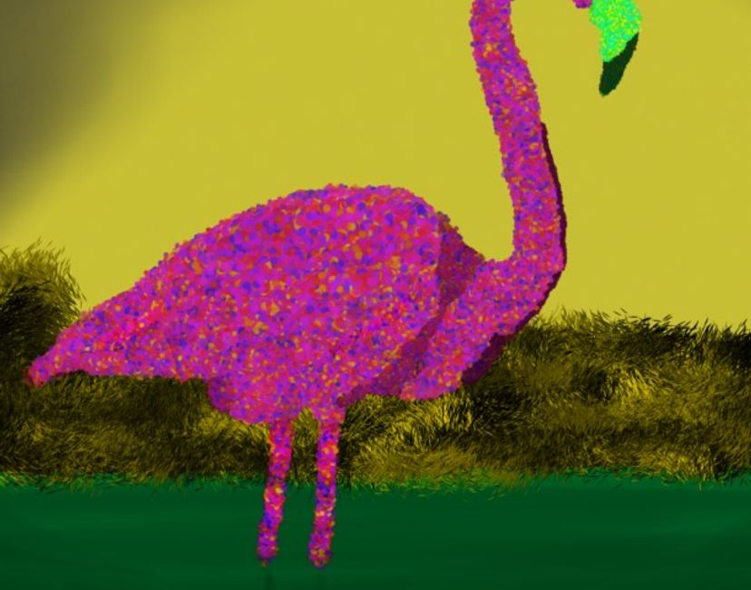 Nft Wild Flamingo
