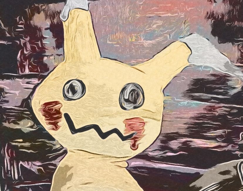 Nft Depressed Pikachu