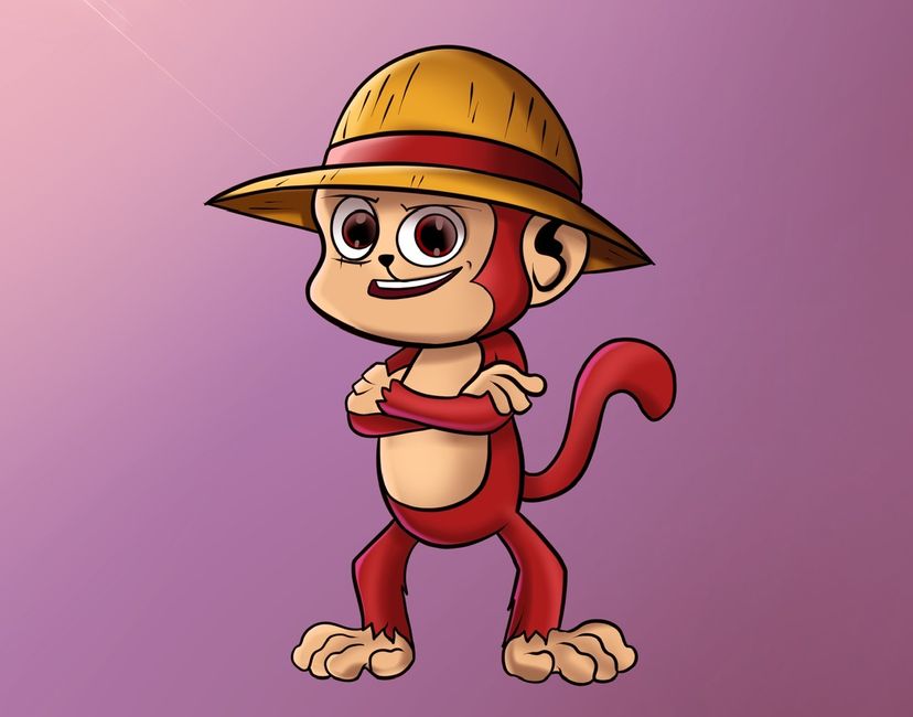 Nft Monkey D Luffy #01