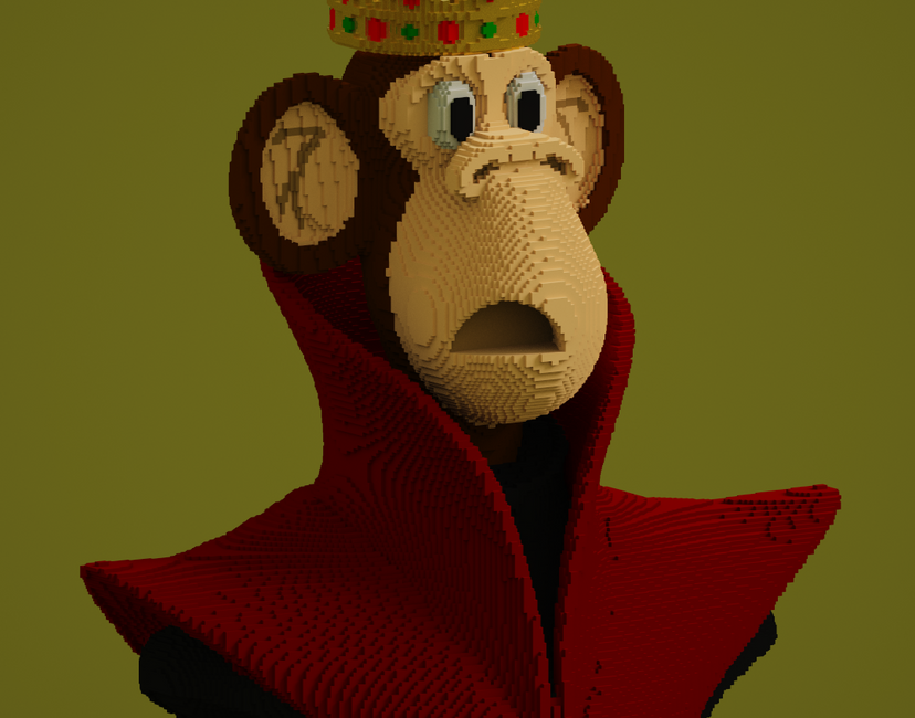 Nft Voxel Chimps #147