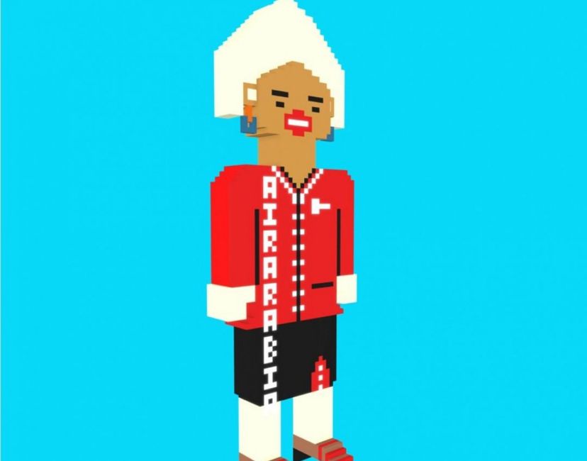 Nft Flight Attendant #0005/1001