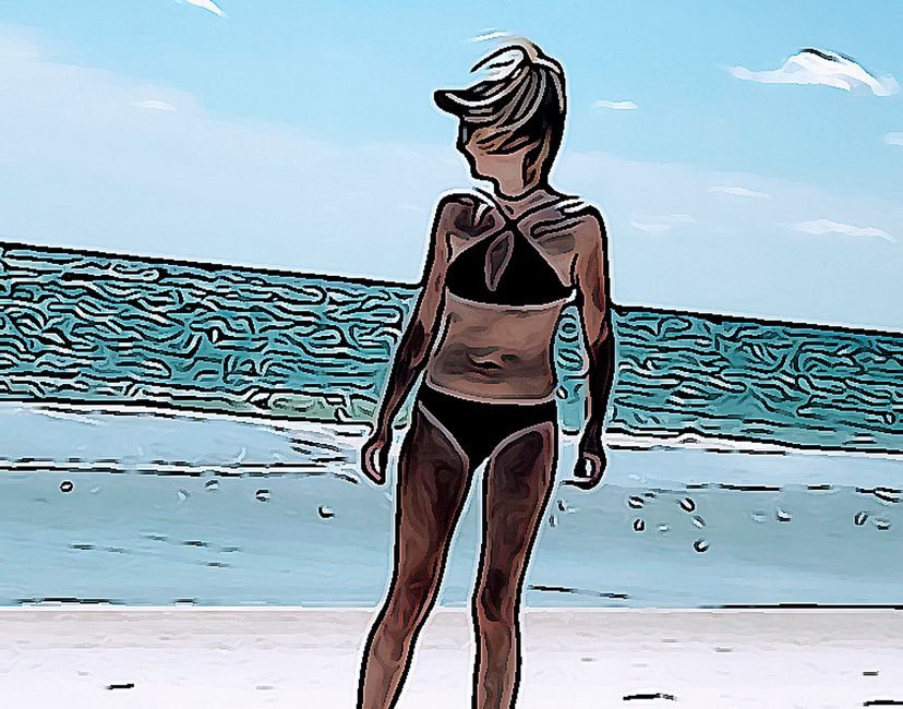 Nft A Girl On The Beach #14