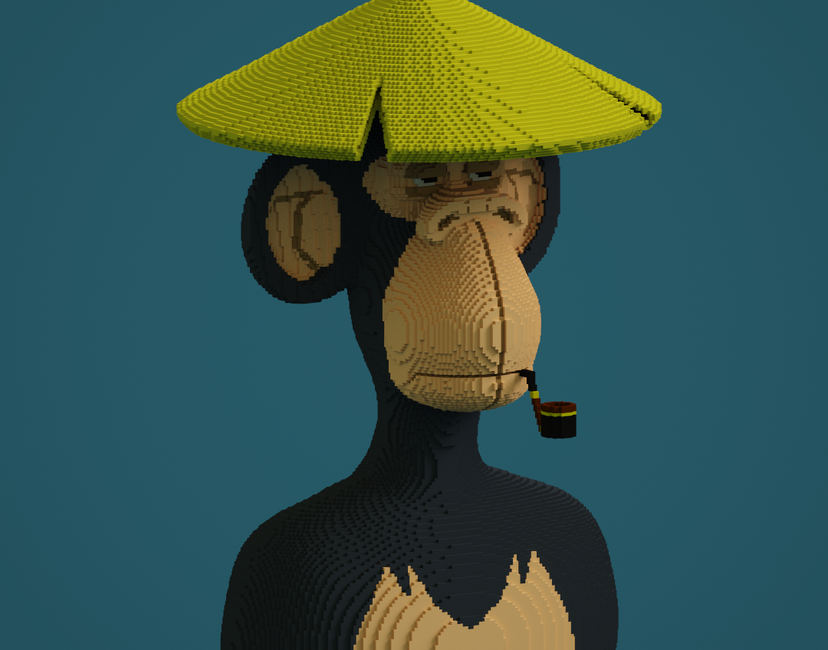 Nft Voxel Chimps #157
