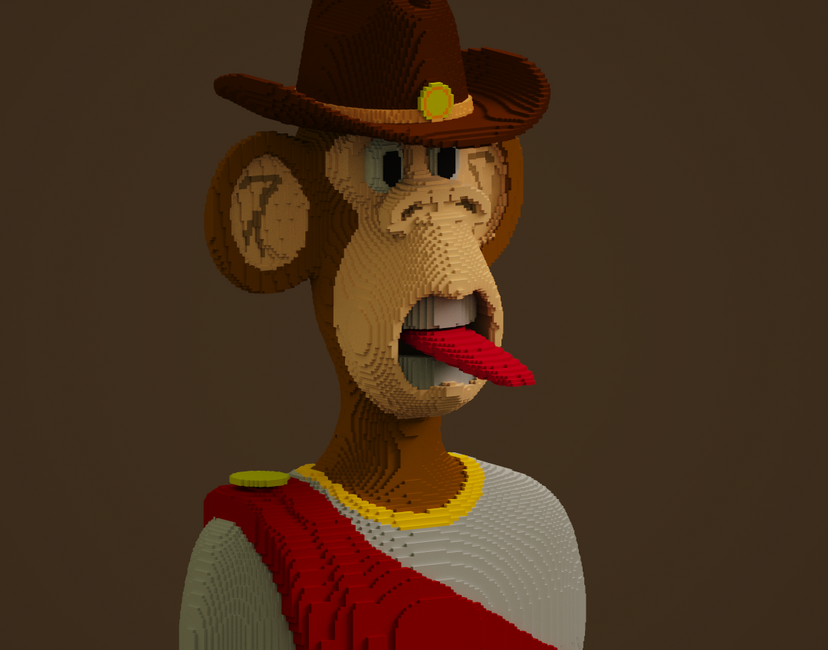 Nft Voxel Chimps #171