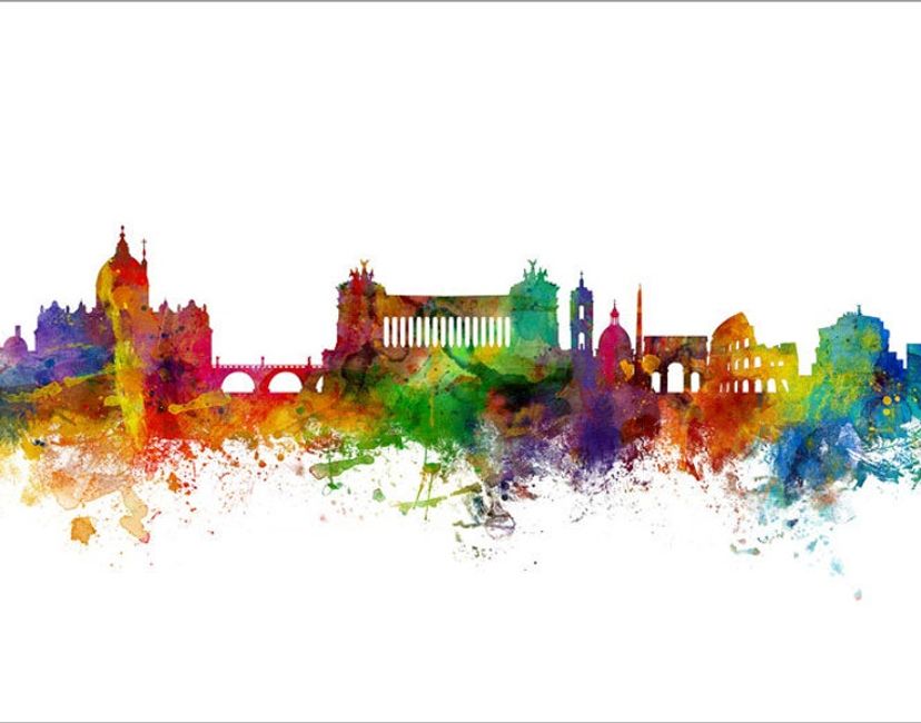 Nft Rome Skyline