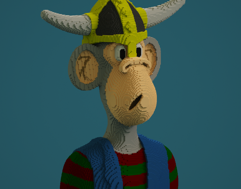 Nft Voxel Chimps #175