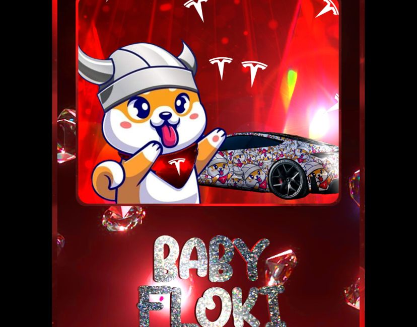 Nft BABYFLOKI TESLA EDITION  S1