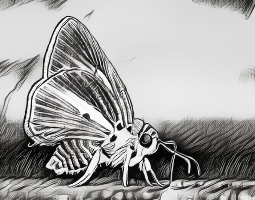 Nft White Moth