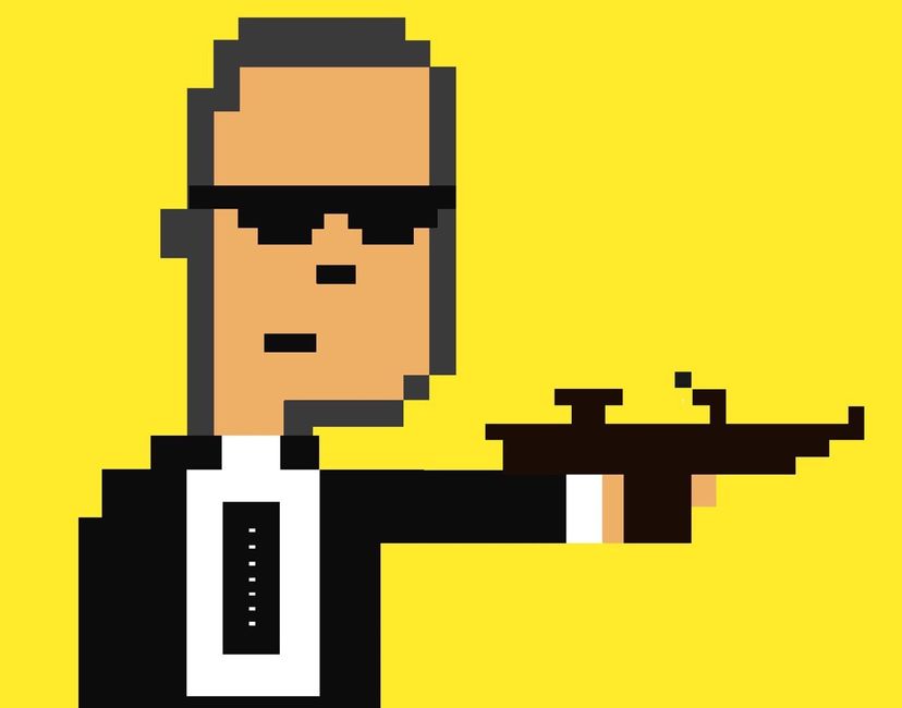 Nft #52 Crypto Punk 007