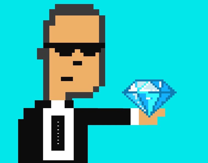 Nft #54 Crypto Punk 007