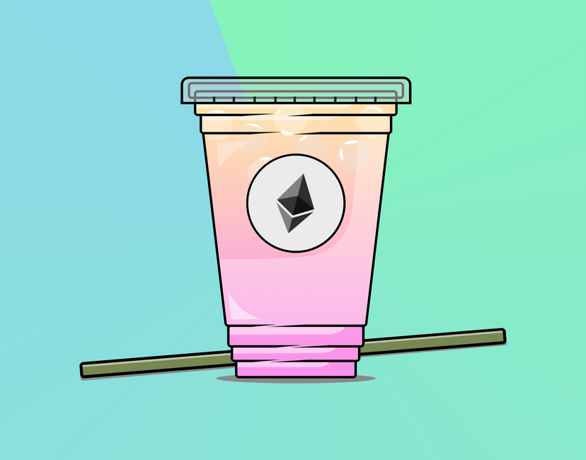Nft ETH Iced Pink Macchiato #5