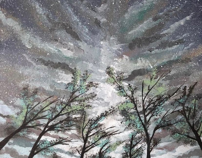 Nft Cloud and sky painting 