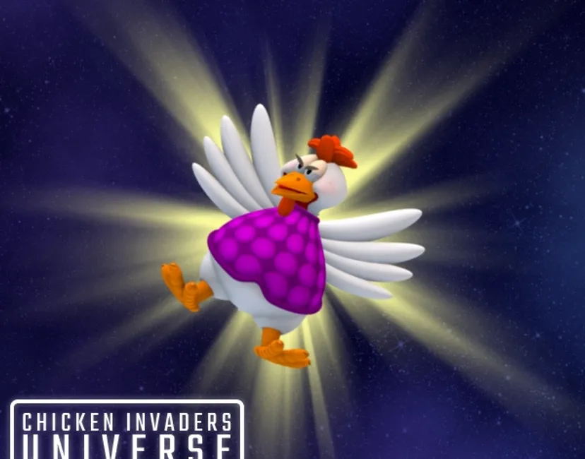 Nft Freckled Chicken #4 + Key