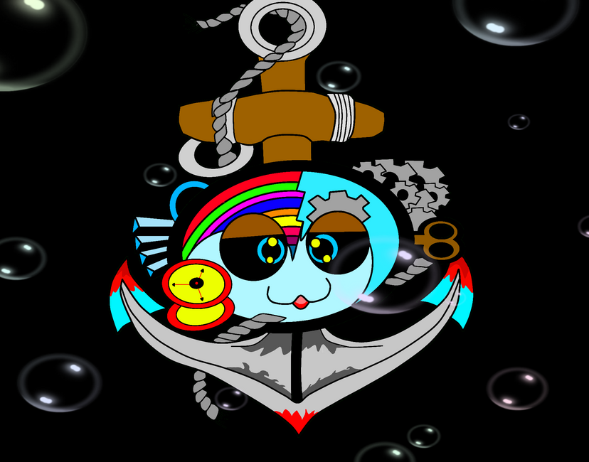 Nft Pirate clock
